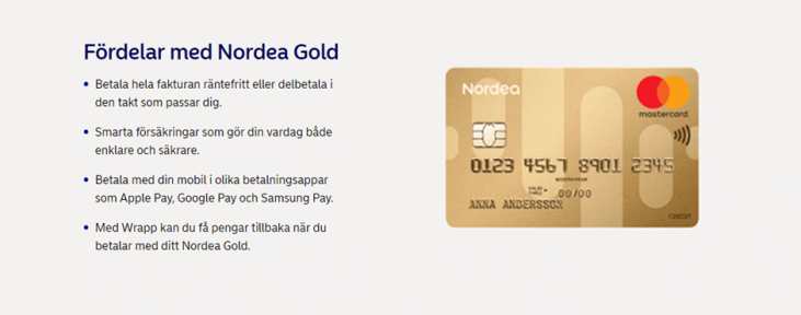 Nordea Gold Nordea Gold Mastercard Rejseforsikring 2019 12 09